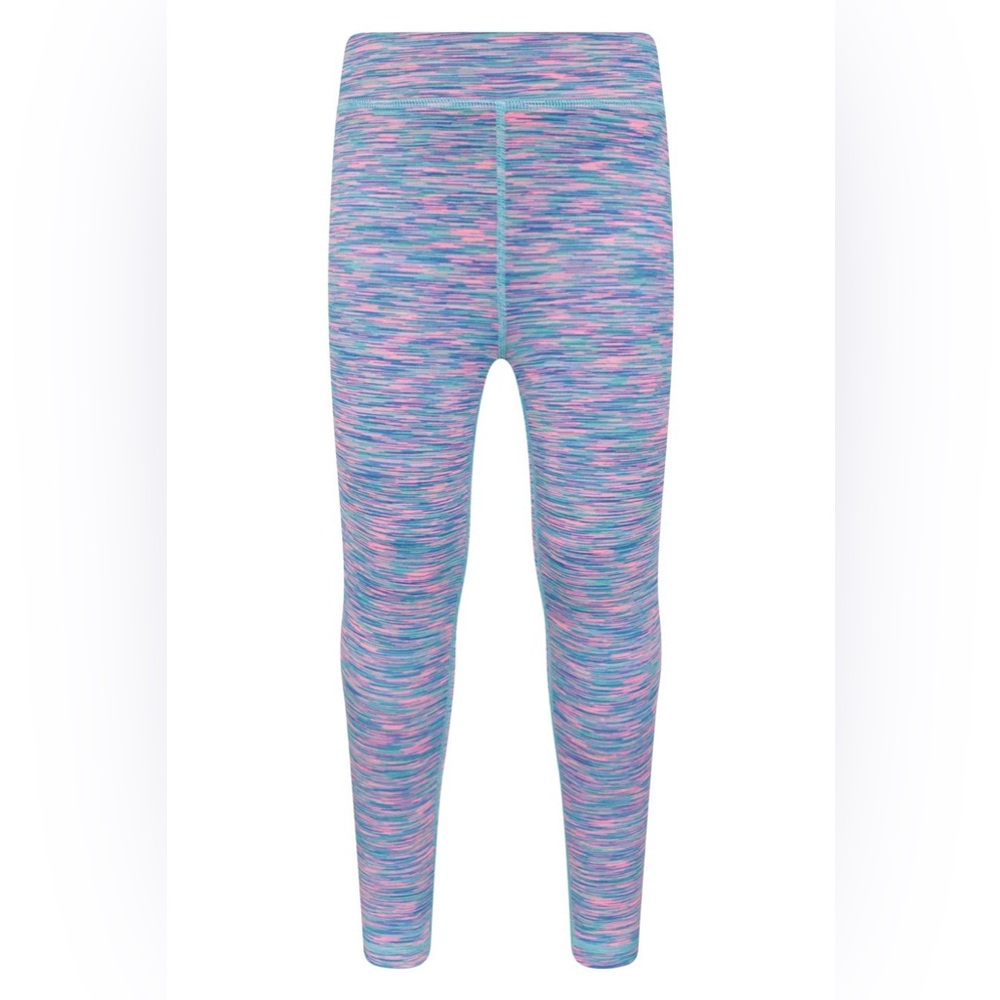 Mountain Warehouse Girls Kayleigh II Space Dye Leggings / Blue